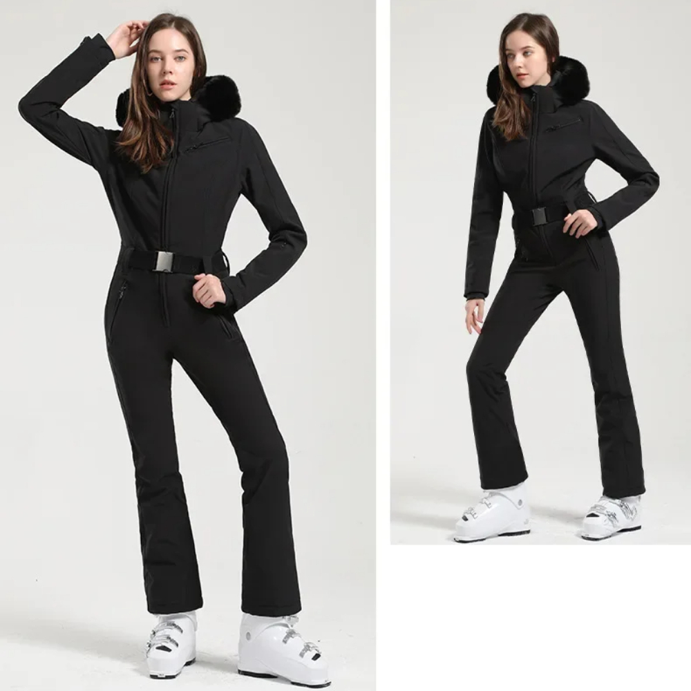 Women Slim Fit Skiing Suit Fem - مراجعة Winter Clothing Outdoor وسعره