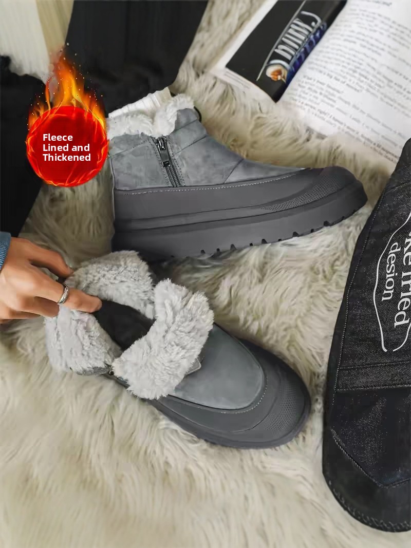 Northeast Men's Snow Boots Fle - مراجعة Snow Boot Fur Lined وسعره