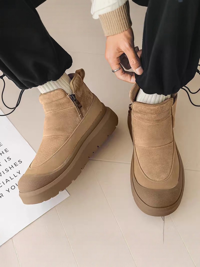 Northeast Men's Snow Boots Fle - مراجعة Snow Boot Fur Lined وسعره