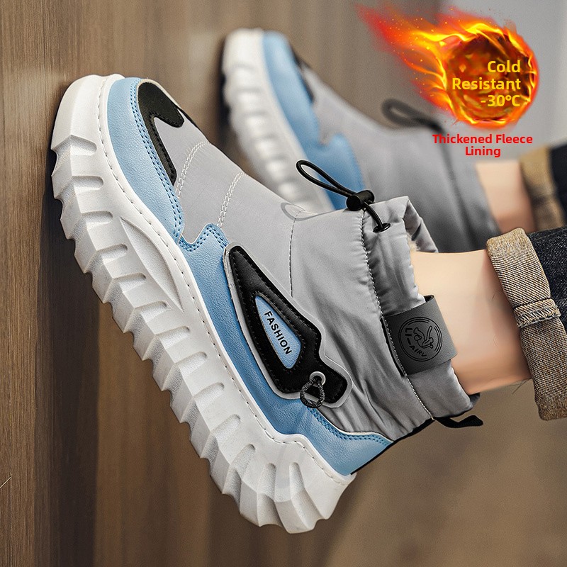 Men's Winter Thickened Fleece  - مراجعة Snow Boot Fur Lined وسعره