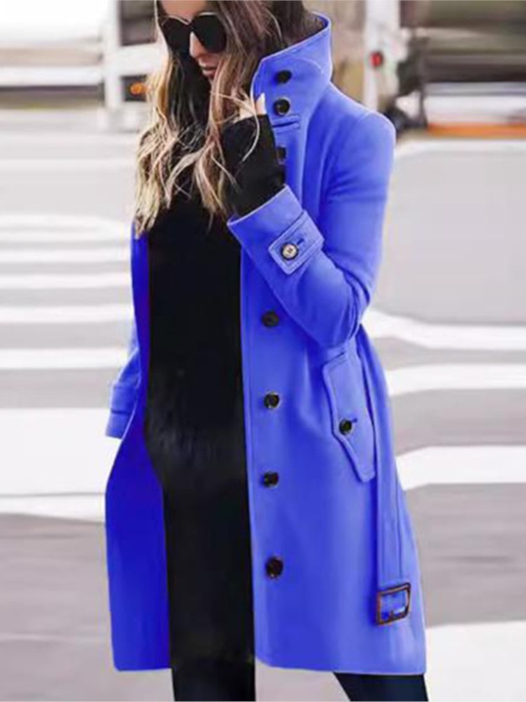 Women's New Woolen Coat Outerw - مراجعة Winter Clothing Kids وسعره