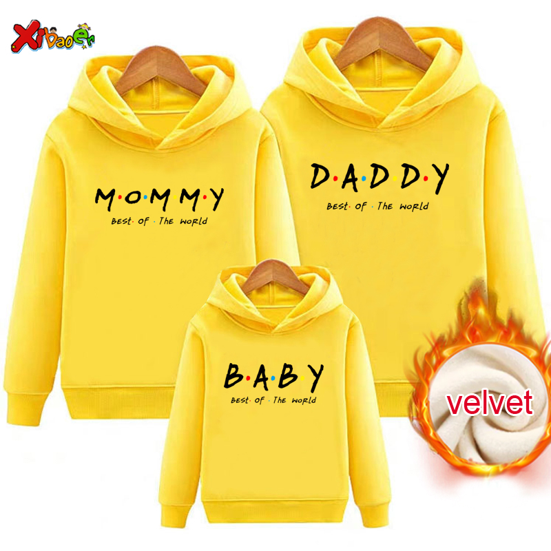 Family Outfit Matching Hoodie  - مراجعة Winter Clothing Kids وسعره