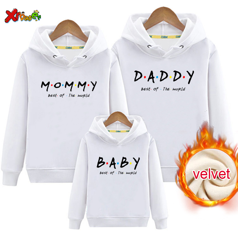 Family Outfit Matching Hoodie  - مراجعة Winter Clothing Kids وسعره