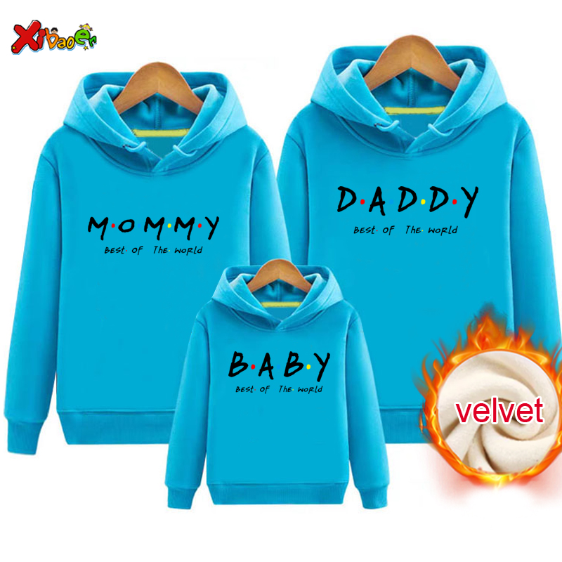 Family Outfit Matching Hoodie  - مراجعة Winter Clothing Kids وسعره