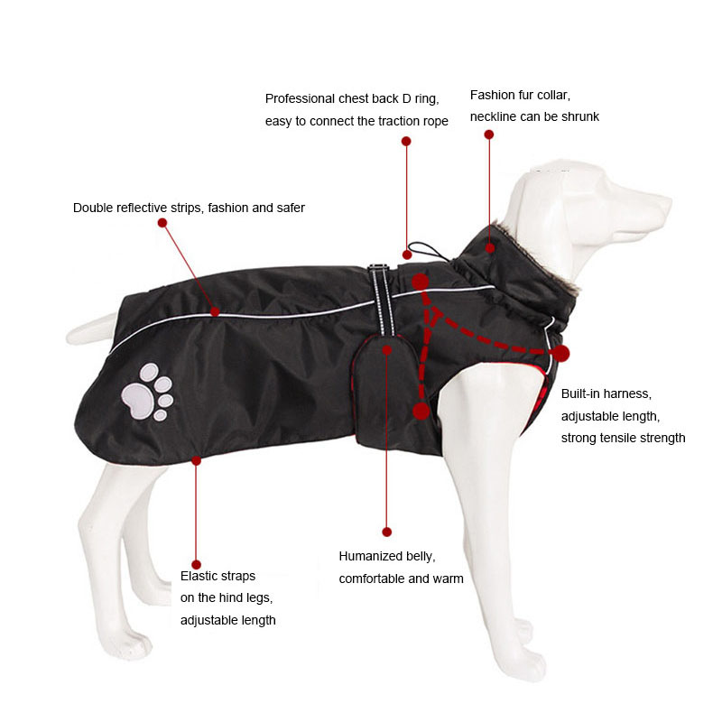 High Quality 5XL Large Dog Clo - مراجعة Quality Winter Clothing Jacket وسعره