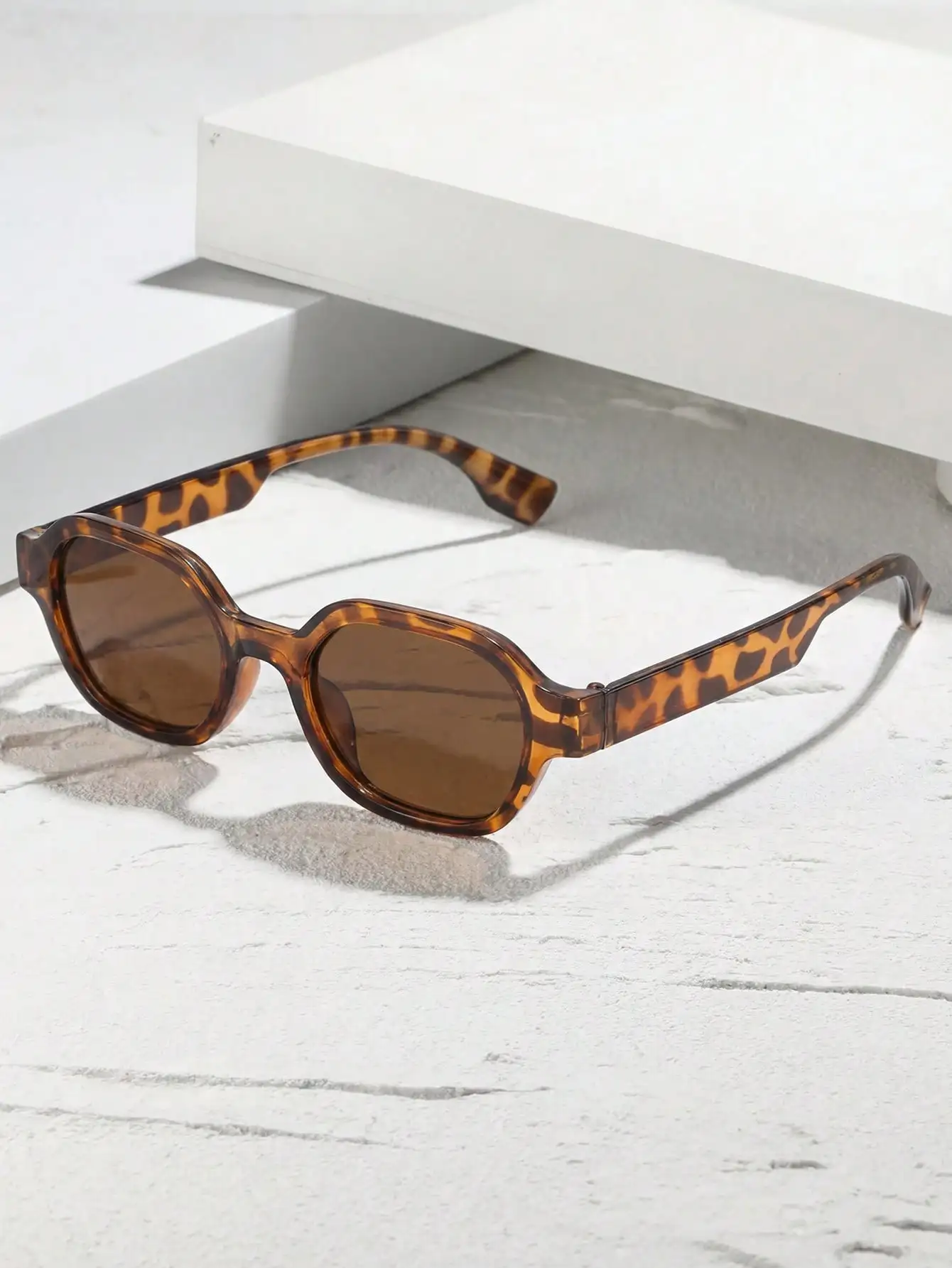 1 Pair Unisex Square Leopard P - مراجعة Winter Clothing Outdoor وسعره