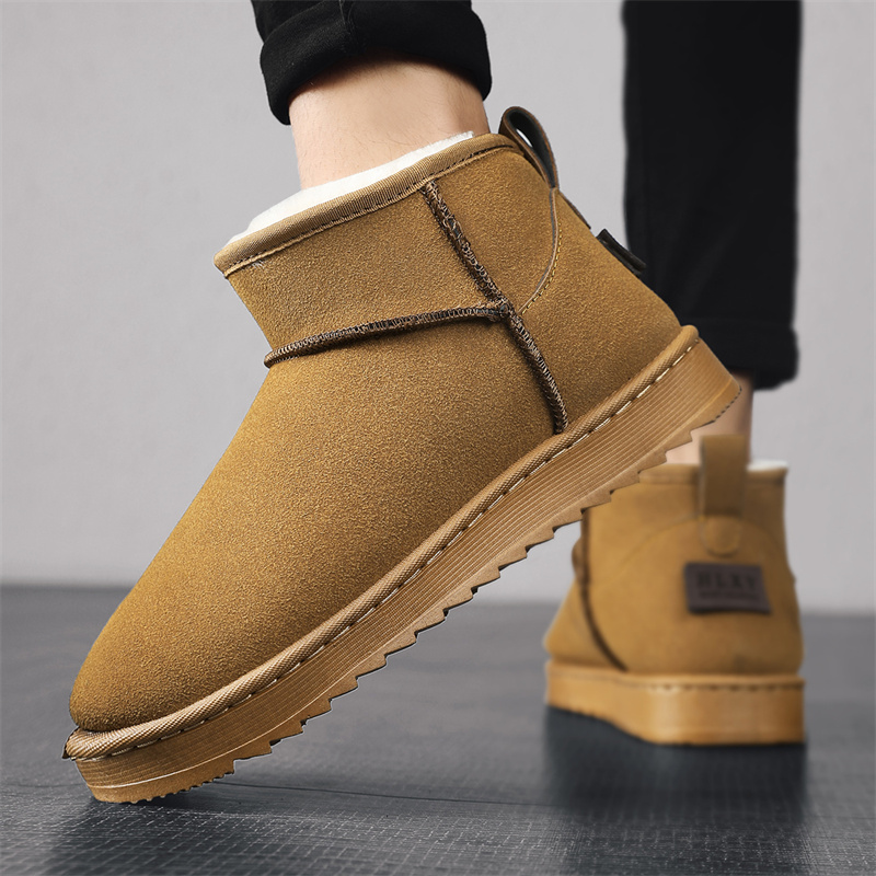 New Brown Suede Mini Boots for - مراجعة Snow Boot Fur Lined وسعره