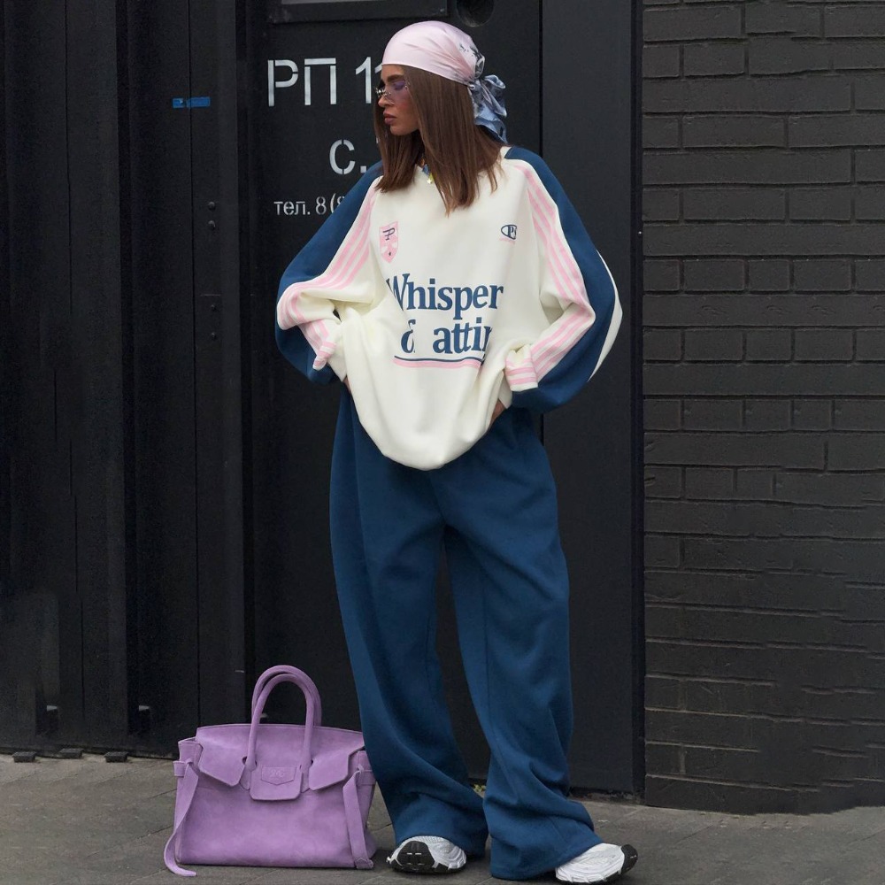 Fashion Contrasting Sweatshirt - مراجعة Winter Clothing Outdoor وسعره