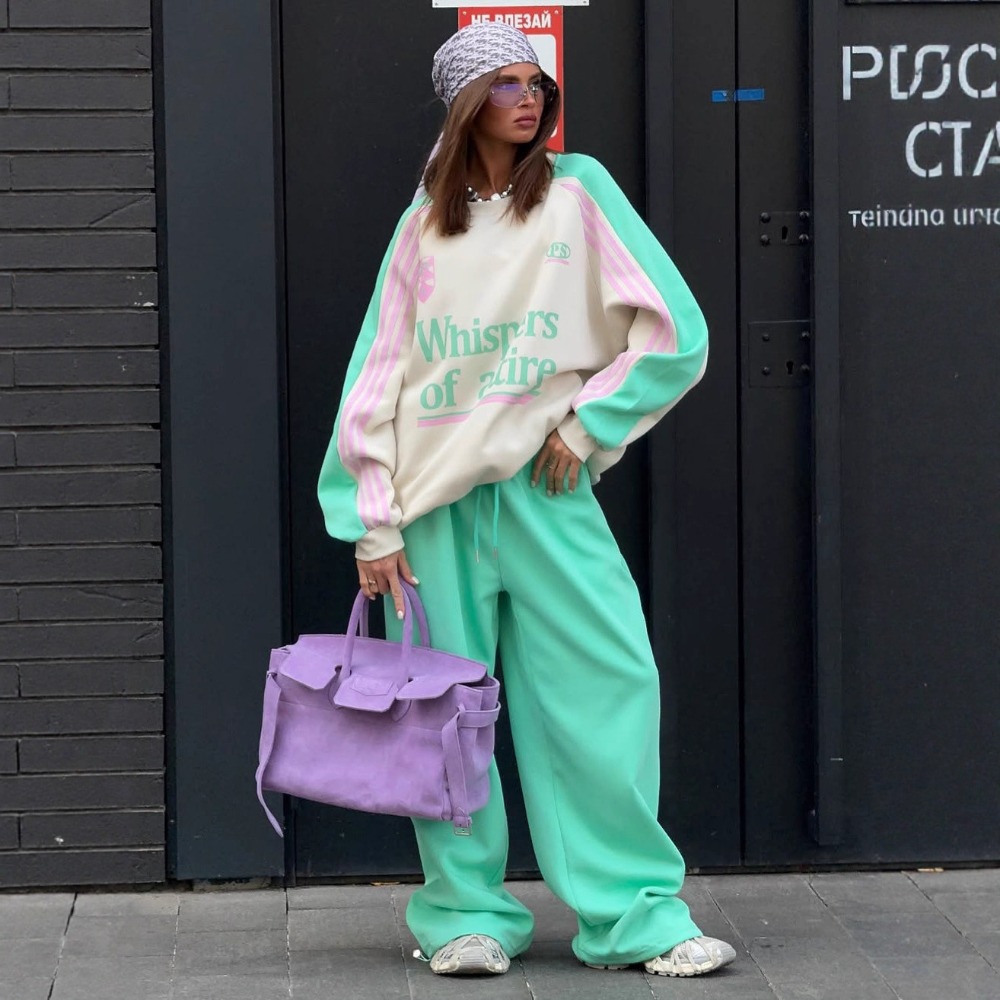 Fashion Contrasting Sweatshirt - مراجعة Winter Clothing Outdoor وسعره
