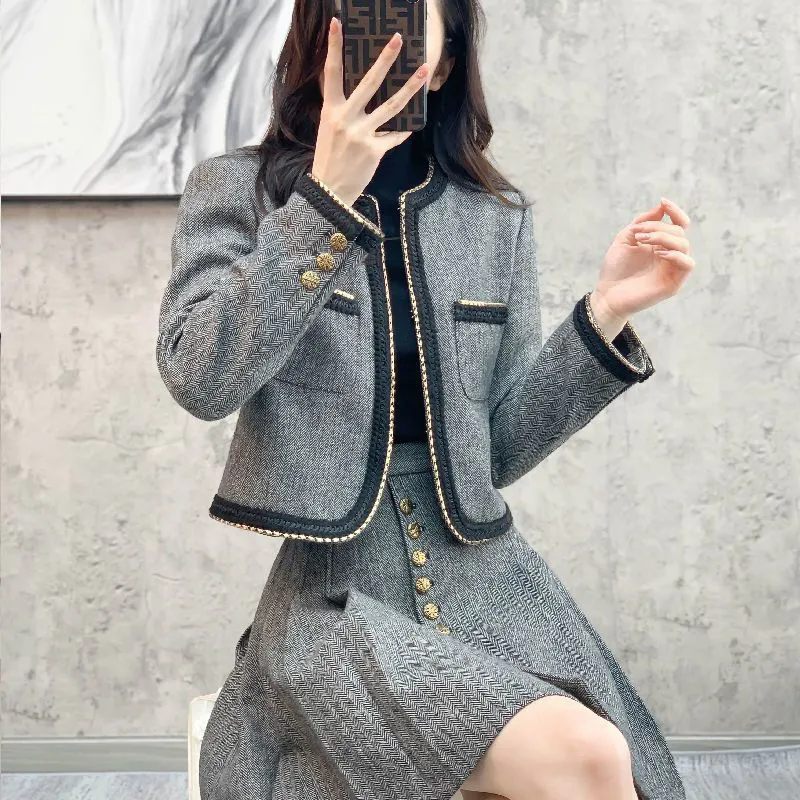 New Suit Skirt Women's Clothin - مراجعة Winter Clothing Looks وسعره