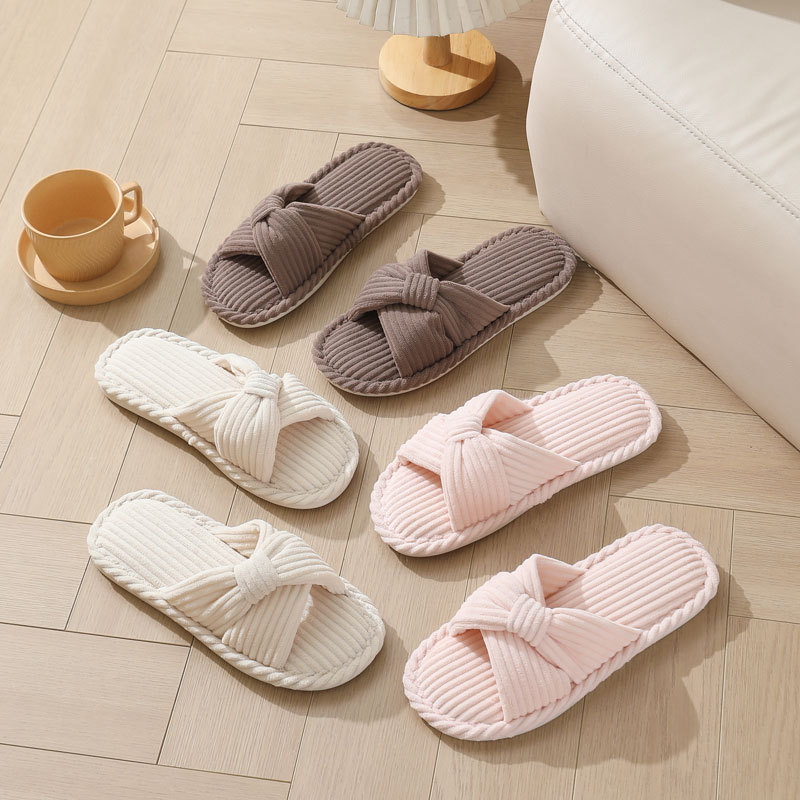Corduroy Cross Strap Home Slip - مراجعة Winter Clothing Material وسعره
