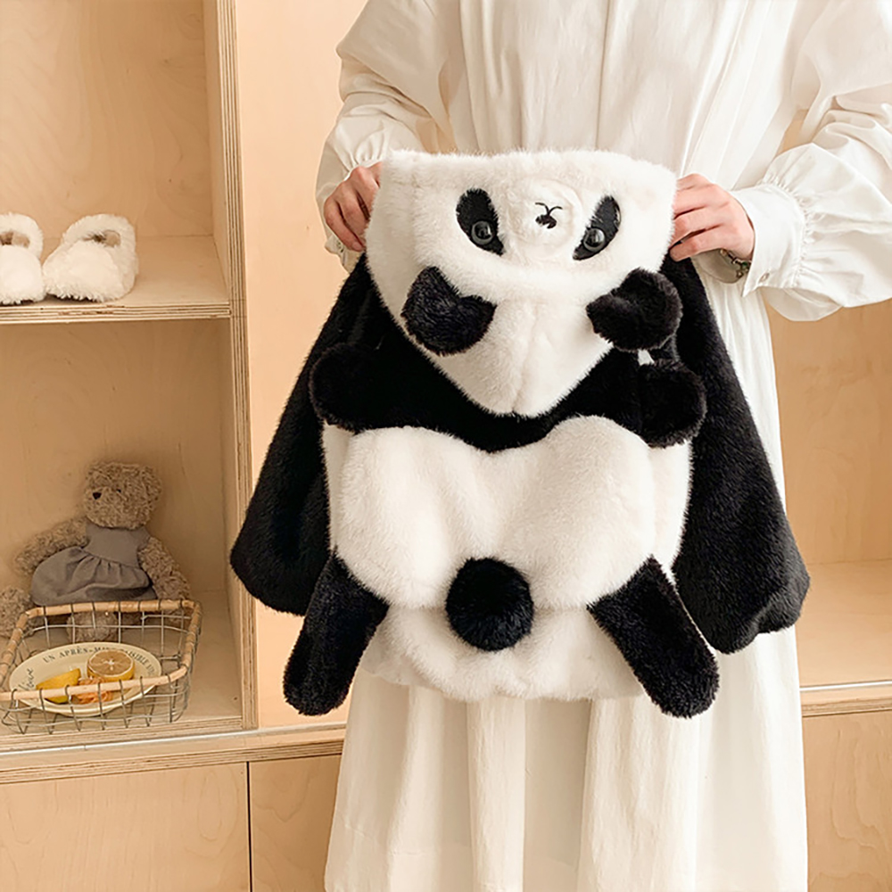 Cute Panda Design Winter Furry - مراجعة Winter Clothing Baby وسعره