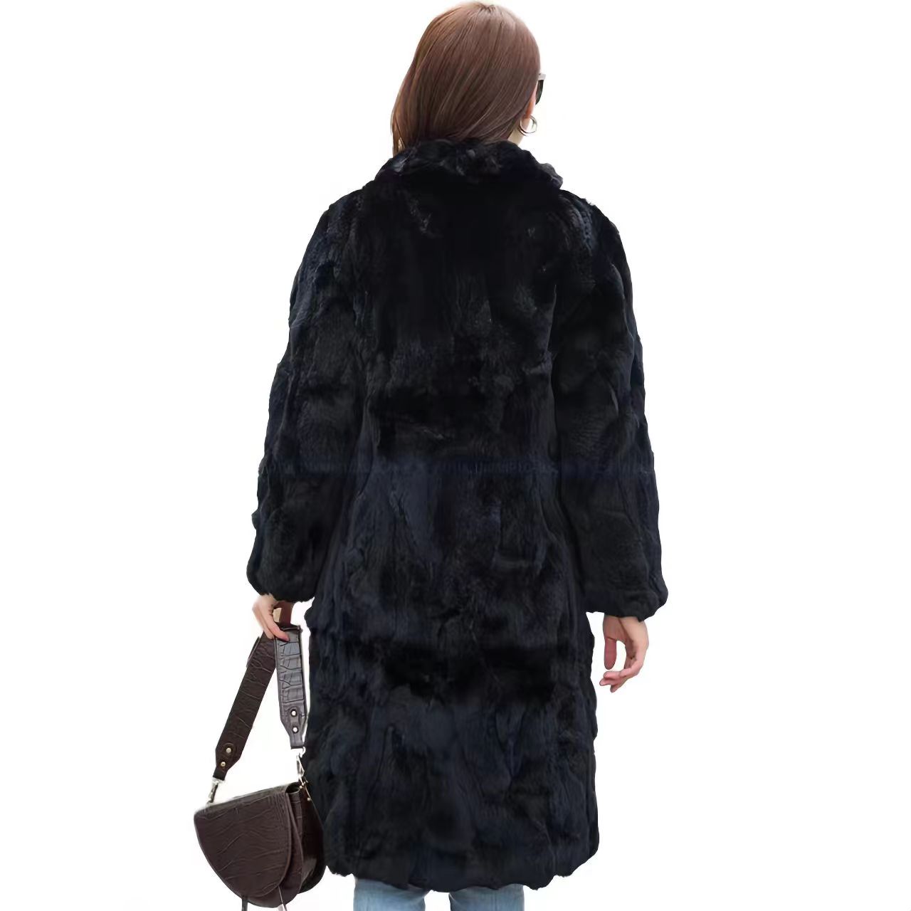 Real Rex Rabbit Fur Coat for W - مراجعة Quality Winter Clothing Jacket وسعره
